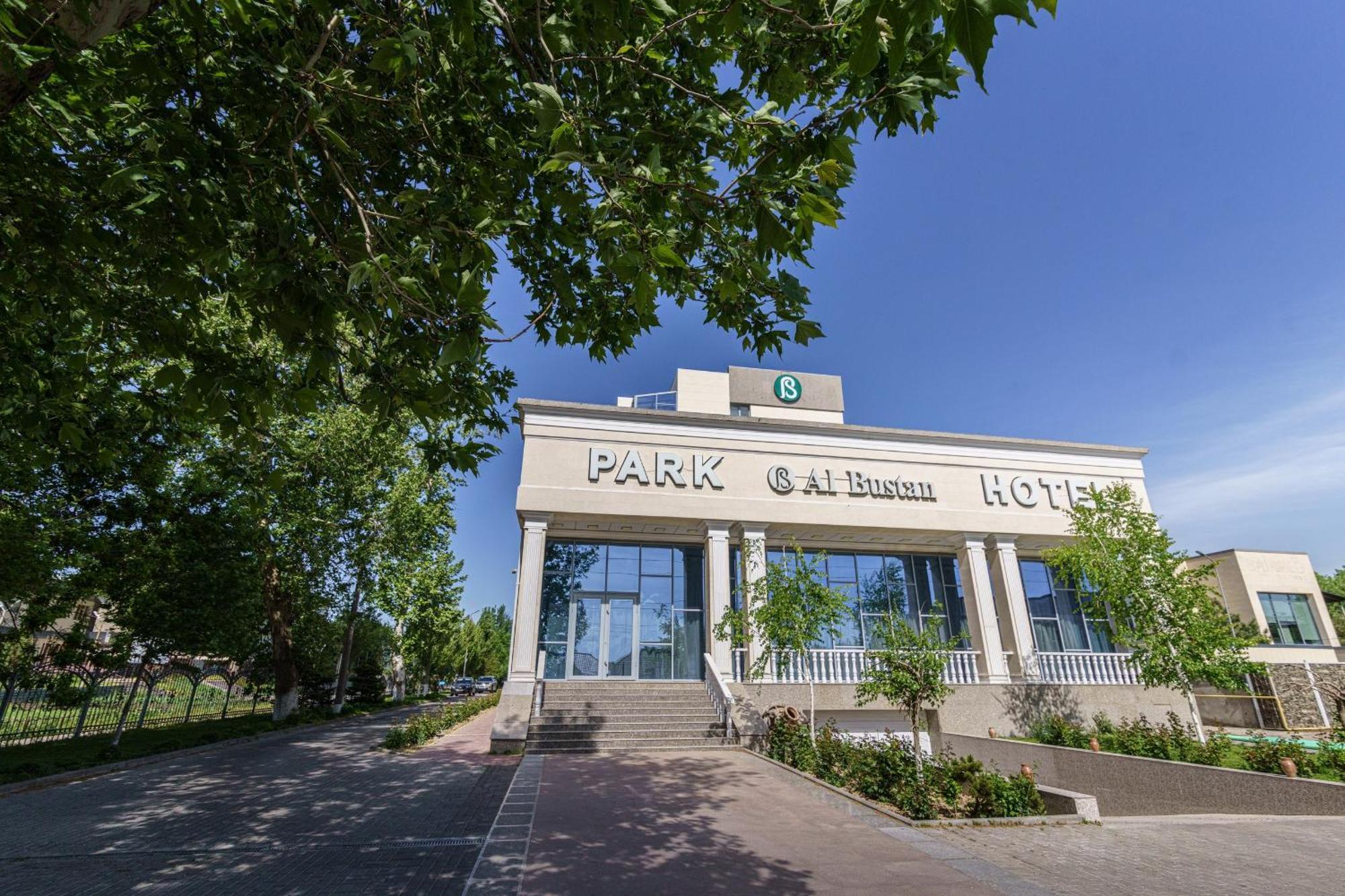 Park Hotel Al Bustan Shymkent Eksteriør billede